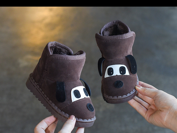 Детски боти за момчета с 3D елемент в три цвята