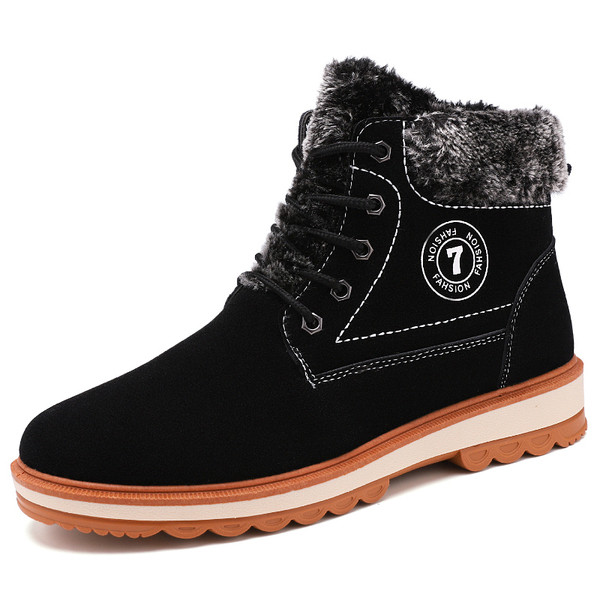 Модерни мъжки ботуши с мека потплата 