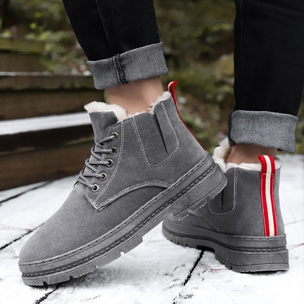 Cizme casual pentru bărbați, cu căptușeală moale