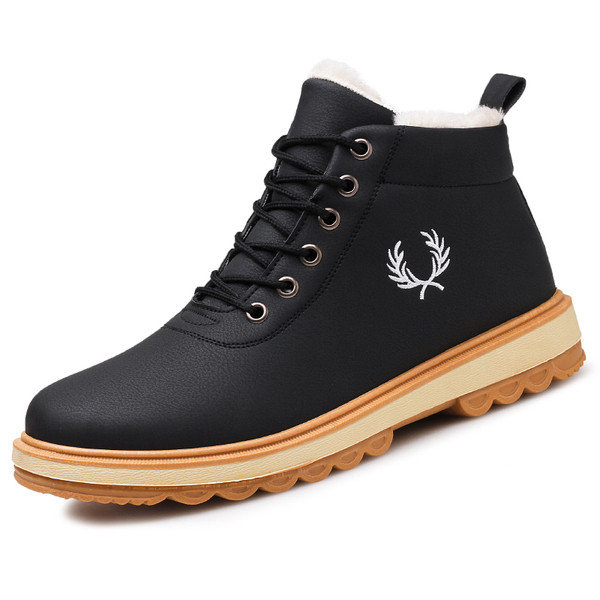 HIT Cizme elegante pentru barbati din piele ecologica cu talpa aspra