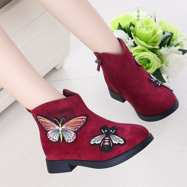 Cizme pentru copii pentru fete cu logo in patru culori