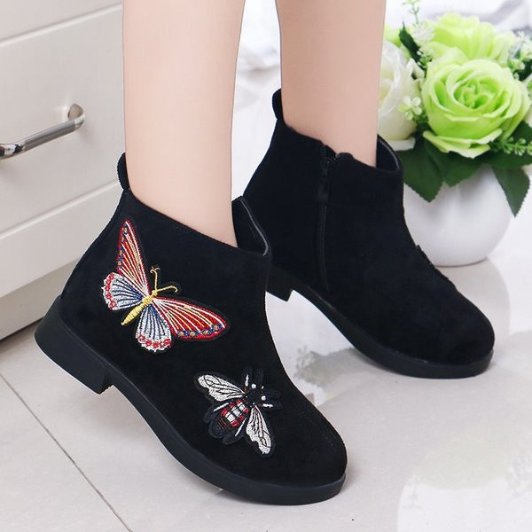 Cizme pentru copii pentru fete cu logo in patru culori