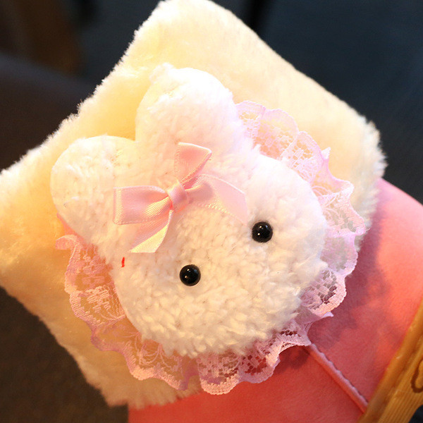 Cizme copii pentru fete in rosu si roz