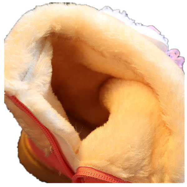 Cizme copii pentru fete in rosu si roz