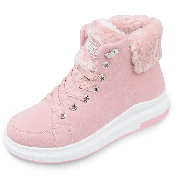 Adidasi moderni de dama cu talpa inalta in trei culori