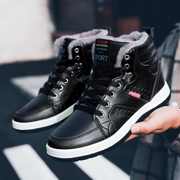 Ανδρικές μπότες άνδρες με τριών χρωμάτων