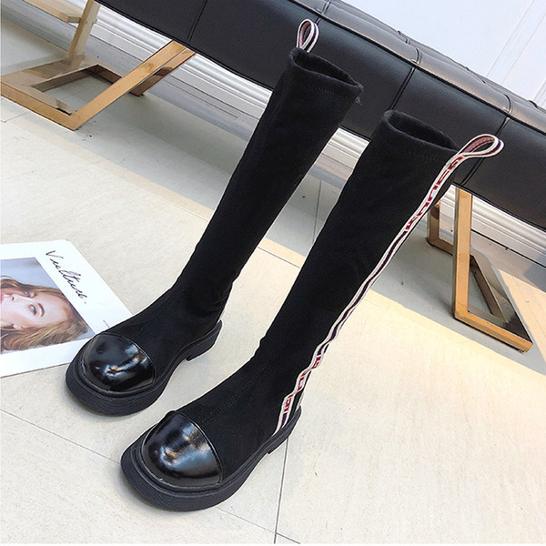 Ново Модерни дасмки ботуши от еко велур 