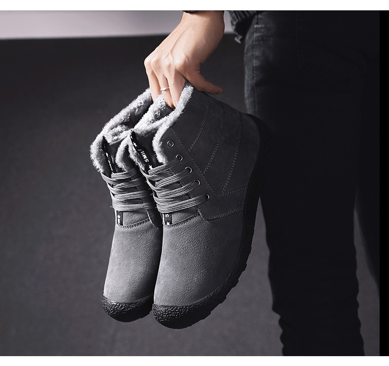 Moдерни мъжки ботуши с връзки в три цвята