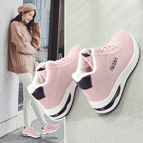 Ανδρικά πάνινα παπούτσια με ψηλή σόλα σε διάφορα χρώματα