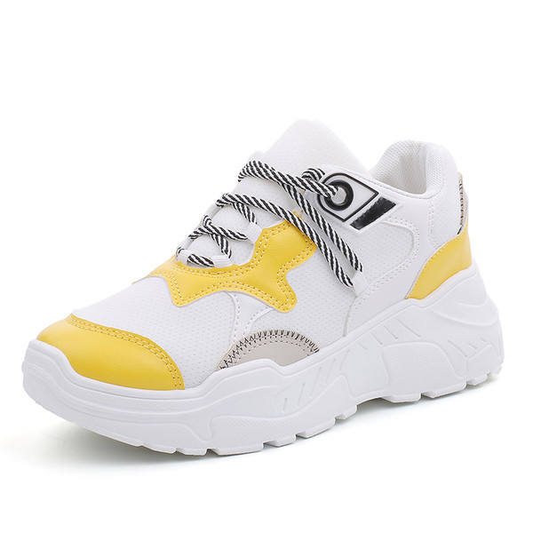 Ανδρικά πάνινα παπούτσια σε τρία χρώματα με ψηλή σόλα