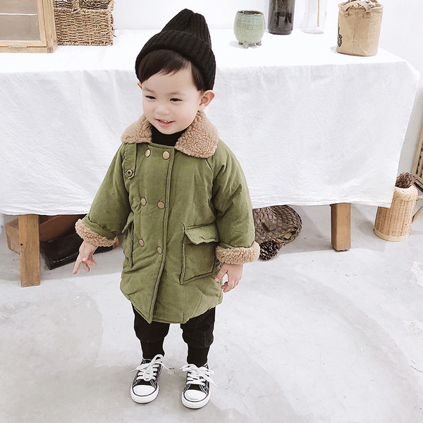 Ежедневно детско яке с плътна подплата в три цвята