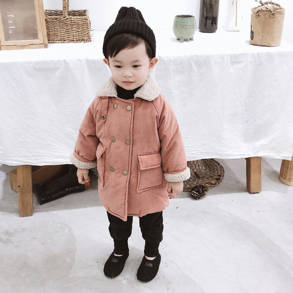 Ежедневно детско яке с плътна подплата в три цвята