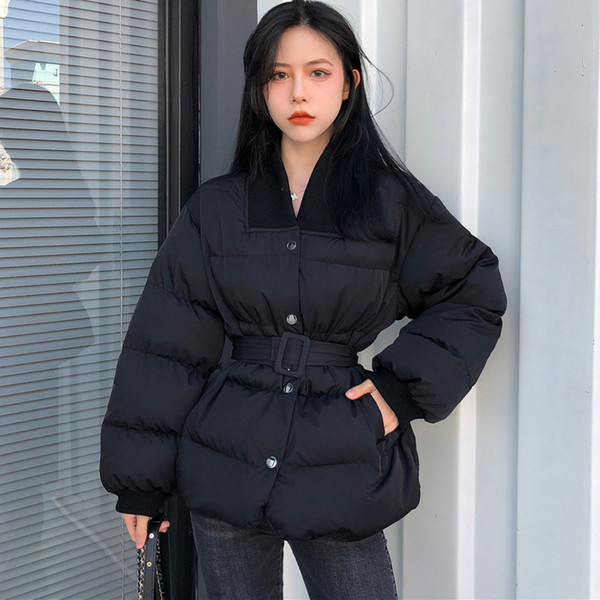 Дамско ежедневно яке с колан в два цвята