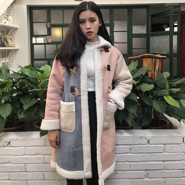 Hosszú női kabát puha béléssel, két színben