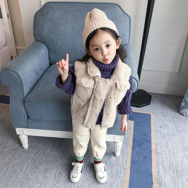 Napi gyerek pehelymellény lányoknak két színben