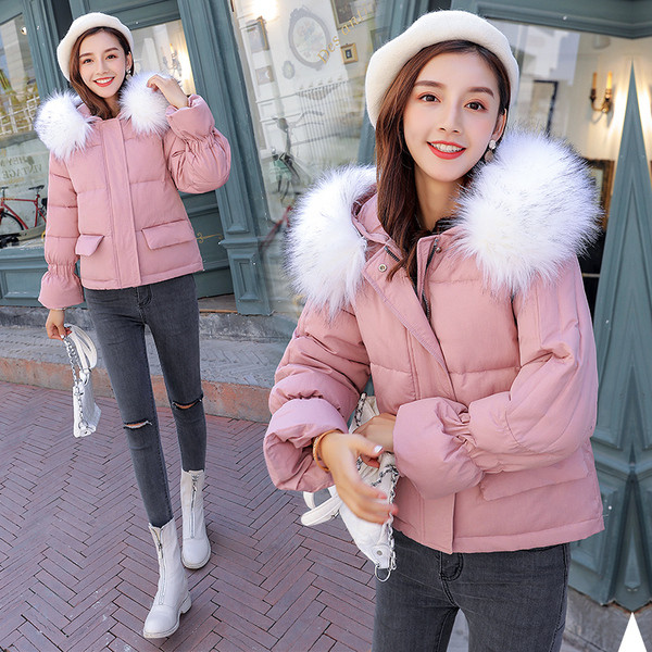 Stílusos női kabát négy színben és pehelyszínben