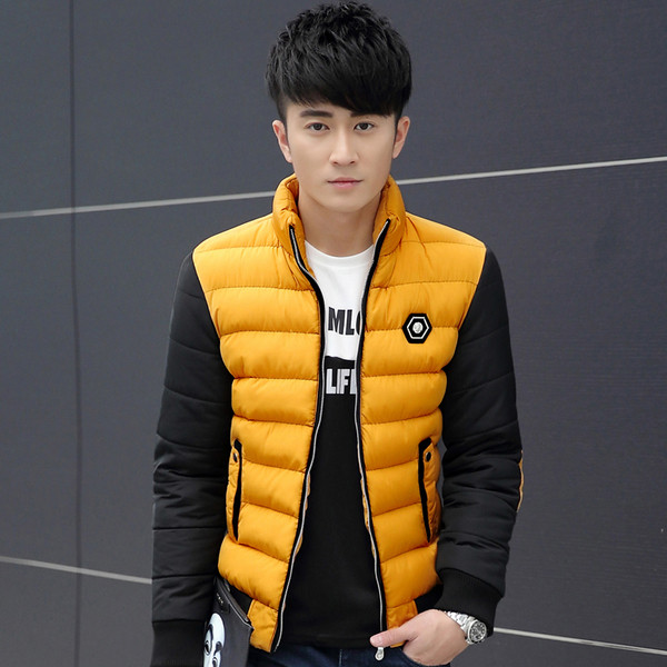 Hétköznapi férfi kabát új modellje több színben