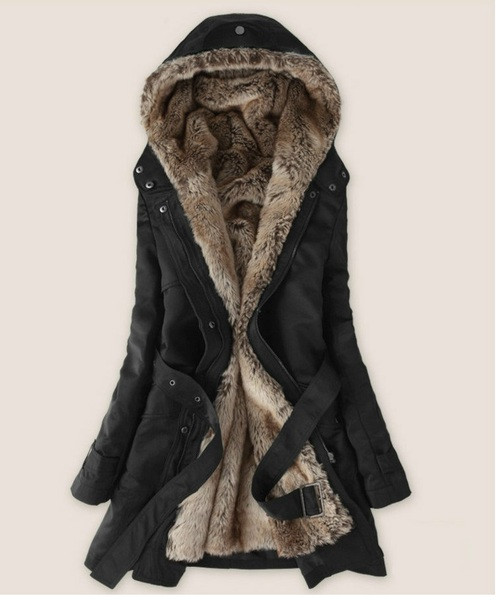 Дамско зимно яке с мека подплата в три цвята