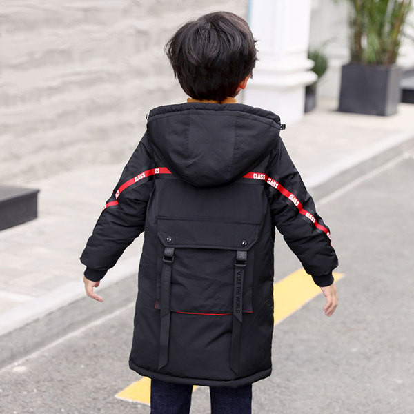 Gyermek hosszú kabát fiúknak három színben