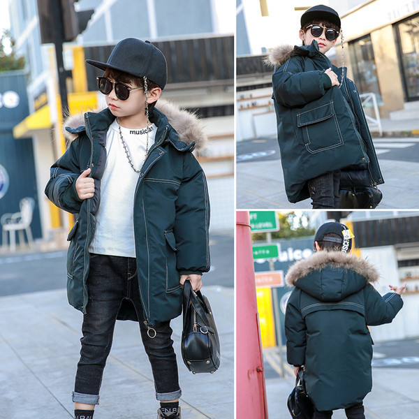 Aktuális gyerek kabát fiúknak négy színben