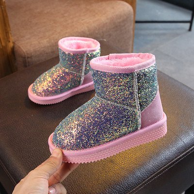Gyermek téli csizma lányoknak három színben