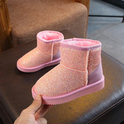 Gyermek téli csizma lányoknak három színben