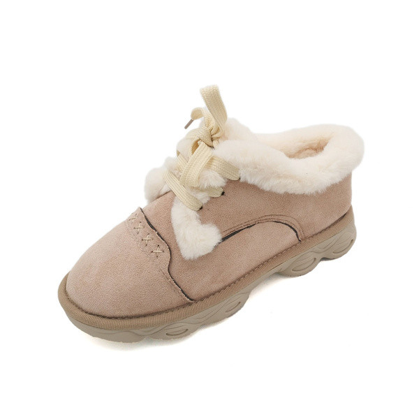 Női téli cipő pehely és fűzős többféle színben