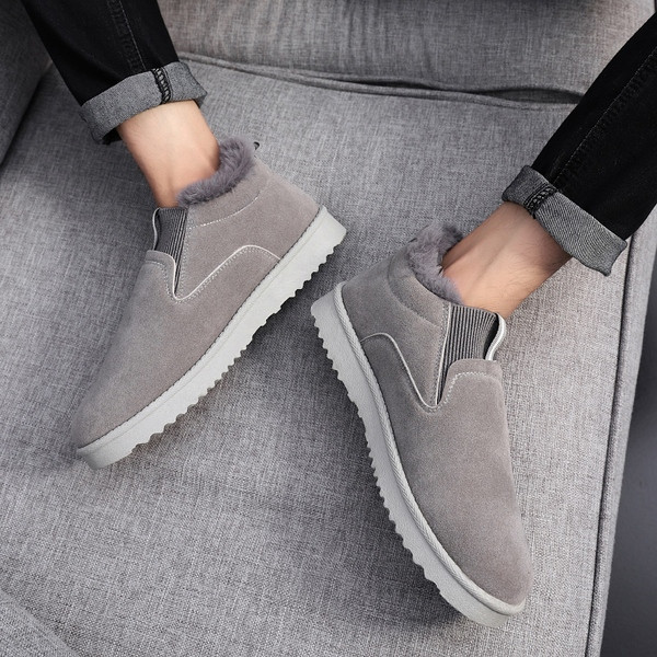 Alkalmi téli férfi cipő három színben