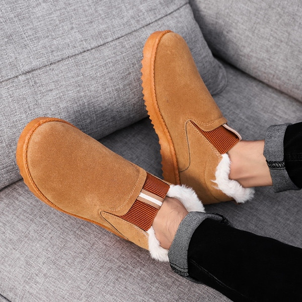 Alkalmi téli férfi cipő három színben