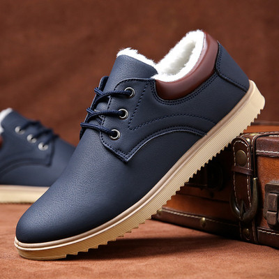 Stílusos férfi téli cipő három színben