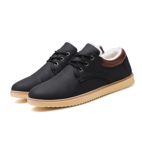 Stílusos férfi téli cipő három színben