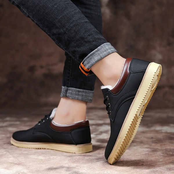 Stílusos férfi téli cipő három színben