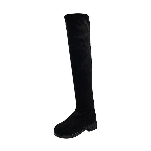 Stílusos női csizma fekete színben - két modell