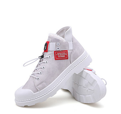 Ανδρικά πάνινα παπούτσια χειμώνα σε τρία χρώματα - δύο μοντέλα