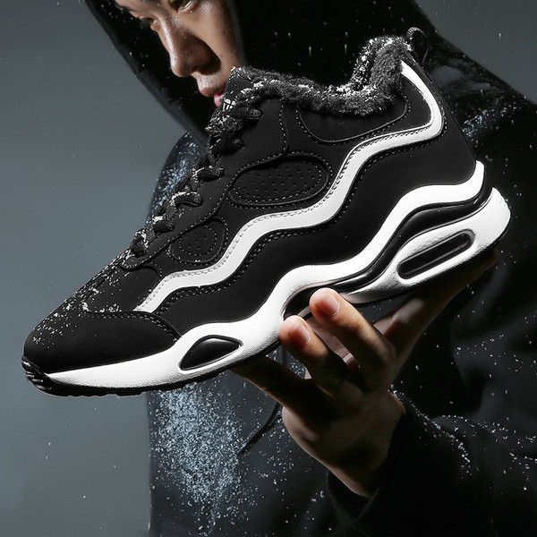 Férfi téli tornacipő vastag béléssel