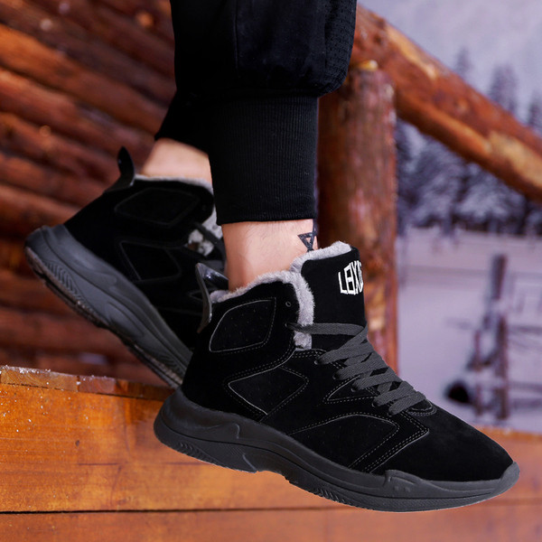 Öko velúrból készült alkalmi férfi csizma három színben