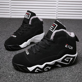 Tenisi casual de iarna pentru barbati in doua culori