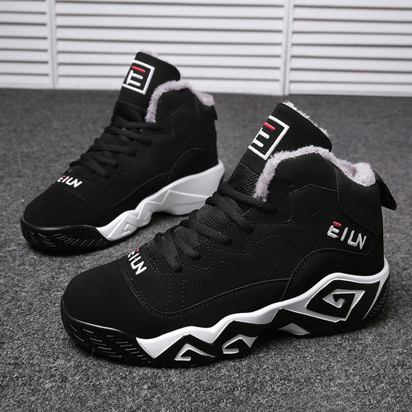 Tenisi casual de iarna pentru barbati in doua culori