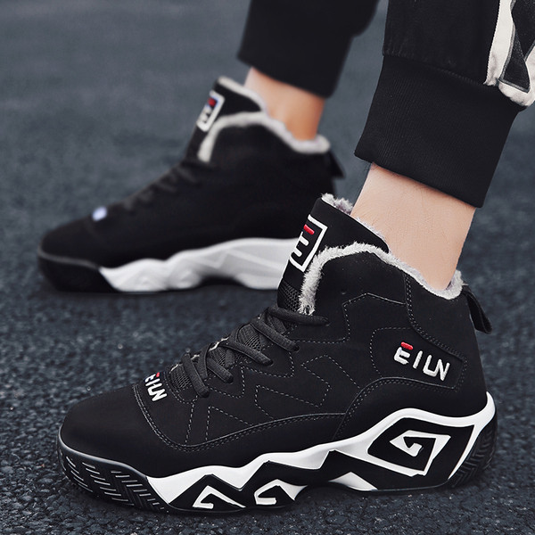 Tenisi casual de iarna pentru barbati in doua culori