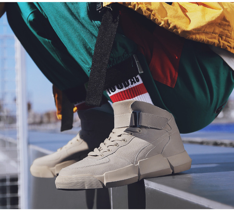 Alkalmi férfi csizma puha béléssel, három színben