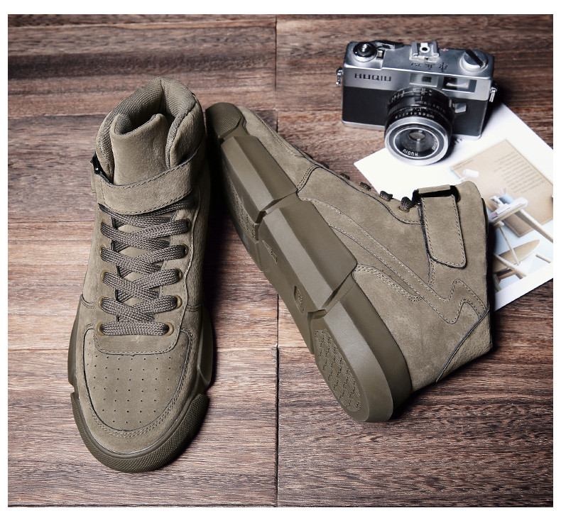 Alkalmi férfi csizma puha béléssel, három színben