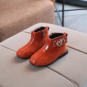 Fém díszítésű gyerekcsizma három színben