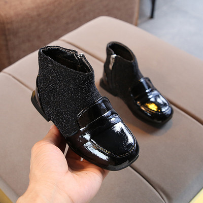 Cizme stilate pentru copii in doua culori