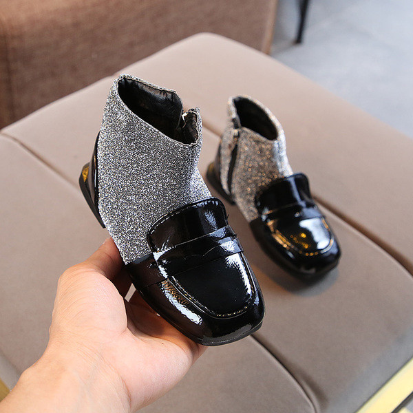 Cizme stilate pentru copii in doua culori