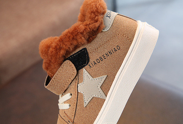 Adidași de iarnă pentru copii pentru băieți în trei culori