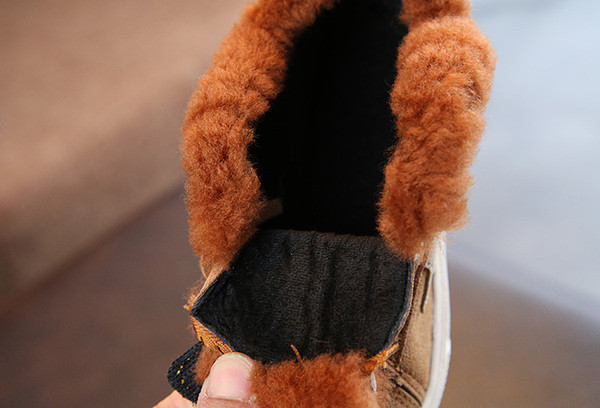 Adidași de iarnă pentru copii pentru băieți în trei culori