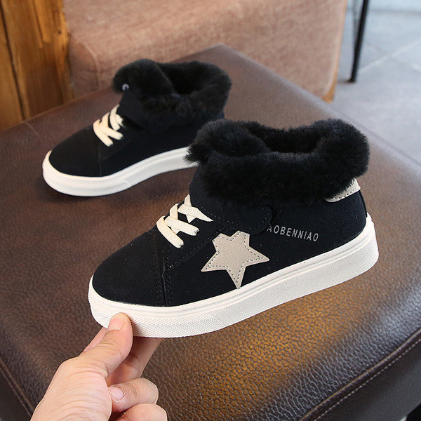 Adidași de iarnă pentru copii pentru băieți în trei culori