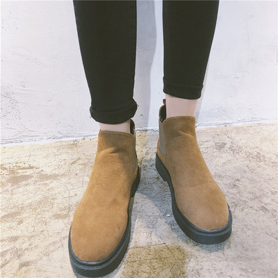 Cizme casual dama cu decor metalic in negru si maro