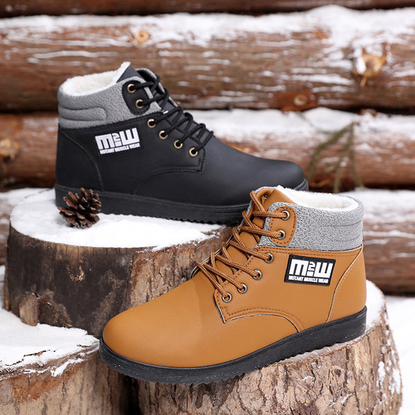 Alkalmi férfi csizma két színben felirattal