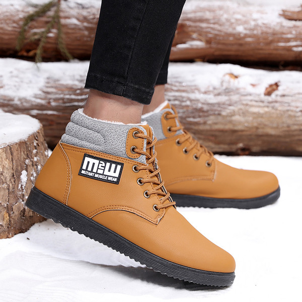 Alkalmi férfi csizma két színben felirattal